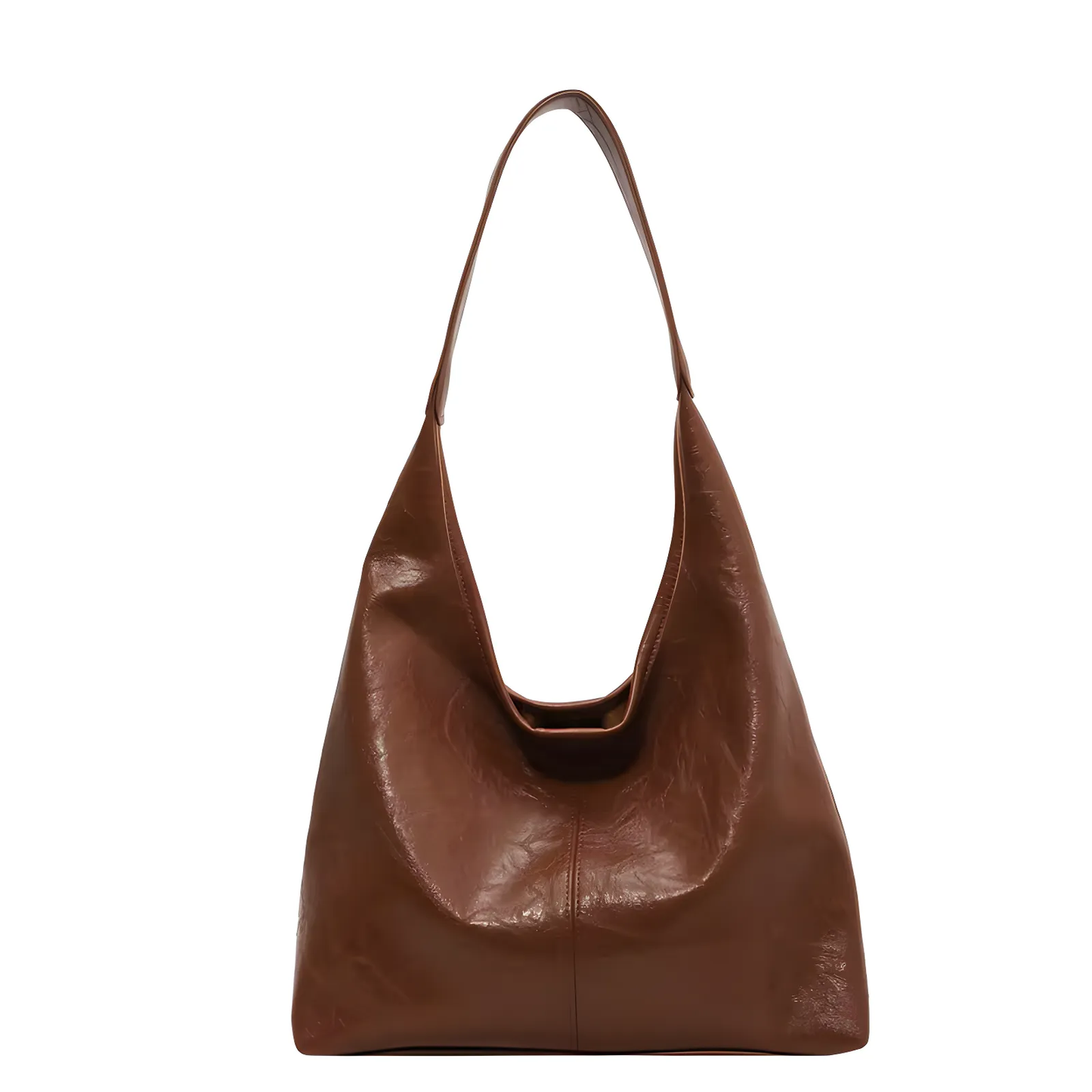 Leren Tote Tas Vintage Stijl voor Dagelijks Gebruik