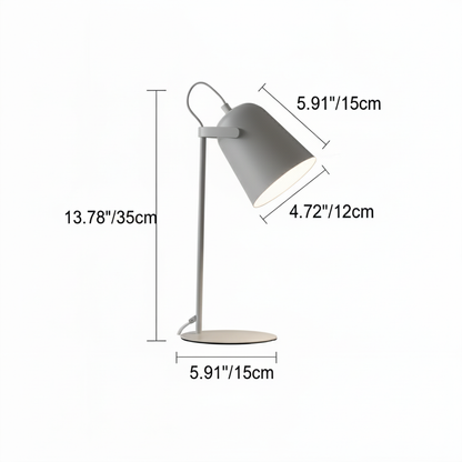 Bureaulamp Macaron met Verstelbare Arm | Scandinavisch Design