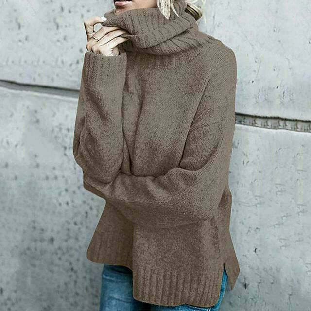Dames Coltrui Oversized Gebreid Comfortabel Casual - StudioMarella