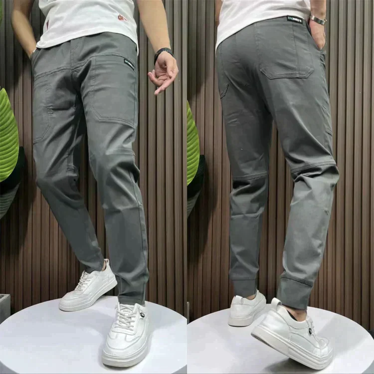 Elastische Cargo Broek voor Mannen Stretch Comfortabele Zit - StudioMarella