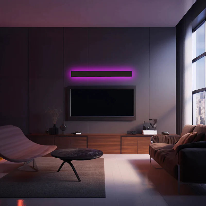 Buitenlamp Wandlamp LED Zwart Aluminium IP65 30-200cm Modern