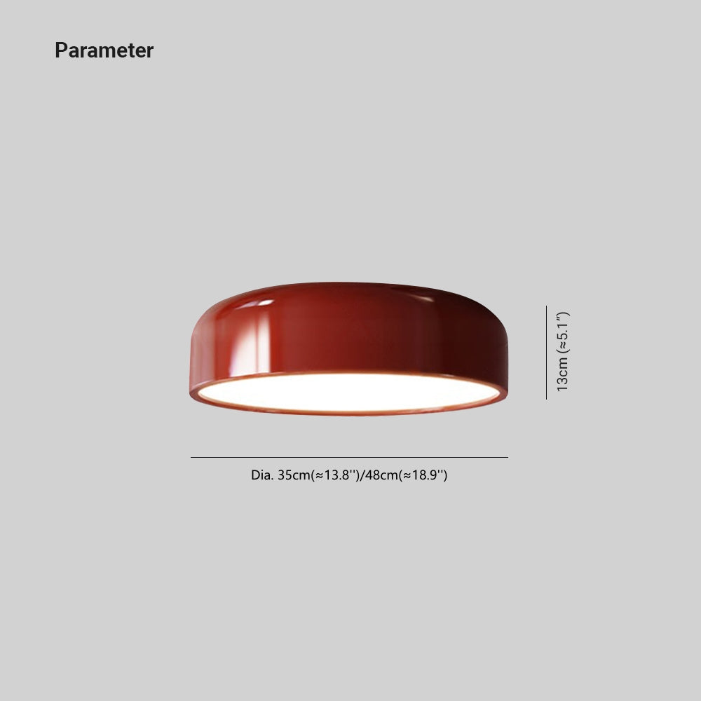 Metalen Plafondlamp Koepel Aria Dimbaar 3 Lichtkleuren Slaapkamer Keuken Studeerkamer
