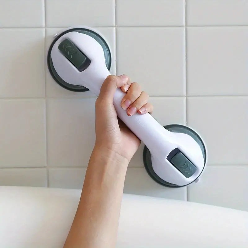 Veiligheidssteun voor Badkamer met Zuignappen – Antislip Handgreep voor Douche & Bad