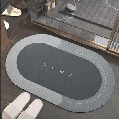 Ultraabsorberende Antislip Badmat voor Droge en Veilige Badkamervloeren | Premium Sneldrogende Badbescherming