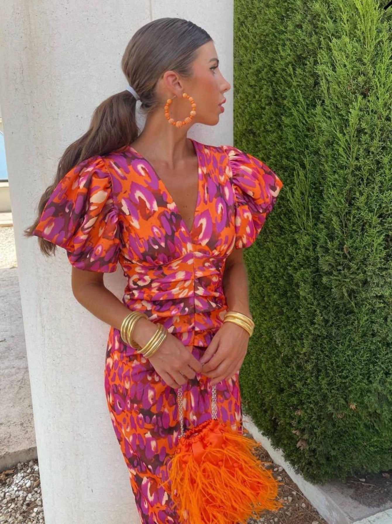 Elegante Jurk Marla Maxmara Ceremonie Poliestere - StudioMarella