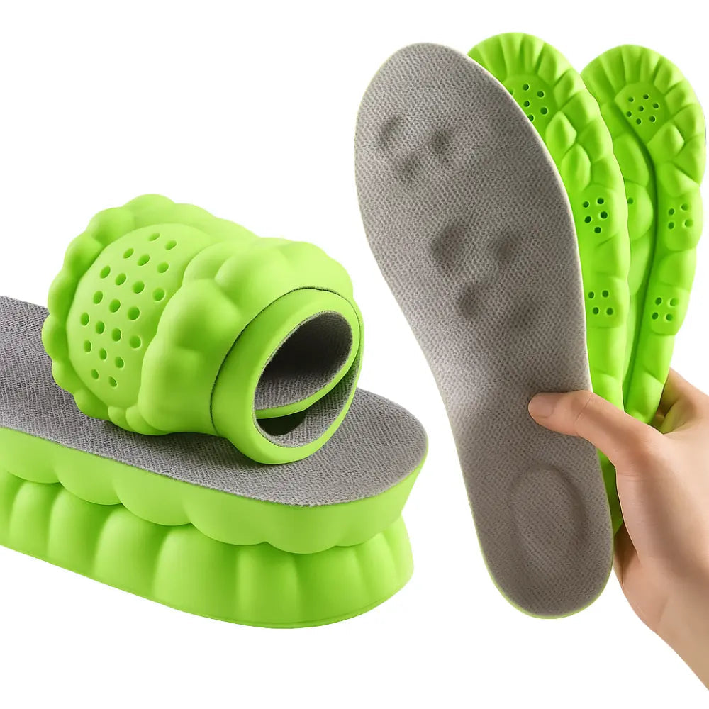 Memory Foam Inlegzolen met Gewelfde Steun en Gedempt Comfort voor Dagelijks Gebruik
