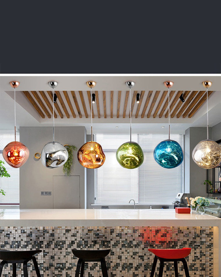 Hanglamp Melt Design Acryl LED Warm Wit Dimbaar Woonkamer Eetkamer Restaurant Slaapkamer