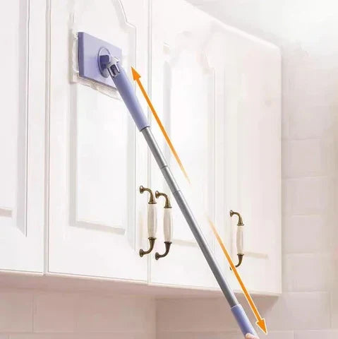 Draaibare Vlakke Dweil met Handsfree Wisselsysteem voor Hygiënisch Schoonmaken