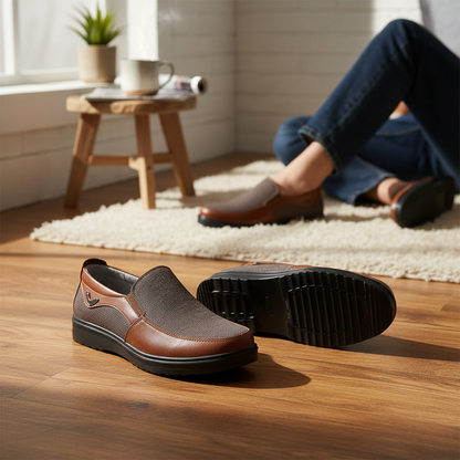 Orthopedische Heren Loafers Comfortabel Dempend