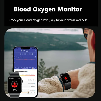 Geavanceerd Gezondheidshorloge met ECG en Bloedglucose Monitoring
