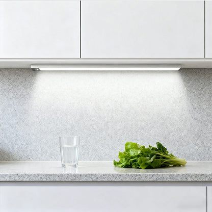 Kastverlichting LED Bewegingssensor Aluminium Zwart USB Oplaadbaar Onderkastlamp Keuken Kledingkast Nachtlamp Draadloos