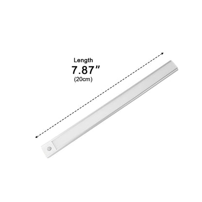 Kastverlichting LED Bewegingssensor Aluminium Zwart USB Oplaadbaar Onderkastlamp Keuken Kledingkast Nachtlamp Draadloos