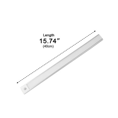 Kastverlichting LED Bewegingssensor Aluminium Zwart USB Oplaadbaar Onderkastlamp Keuken Kledingkast Nachtlamp Draadloos