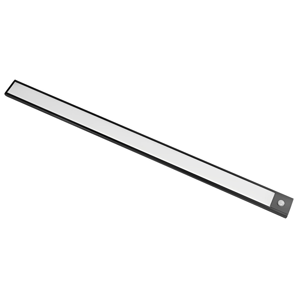 Kastverlichting LED Bewegingssensor Aluminium Zwart USB Oplaadbaar Onderkastlamp Keuken Kledingkast Nachtlamp Draadloos