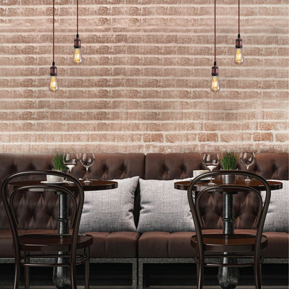 Hanglamp Vintage Industrieel Retro E27 Antiek Rood Brons Goud Nikkel Dimbaar Verstelbaar