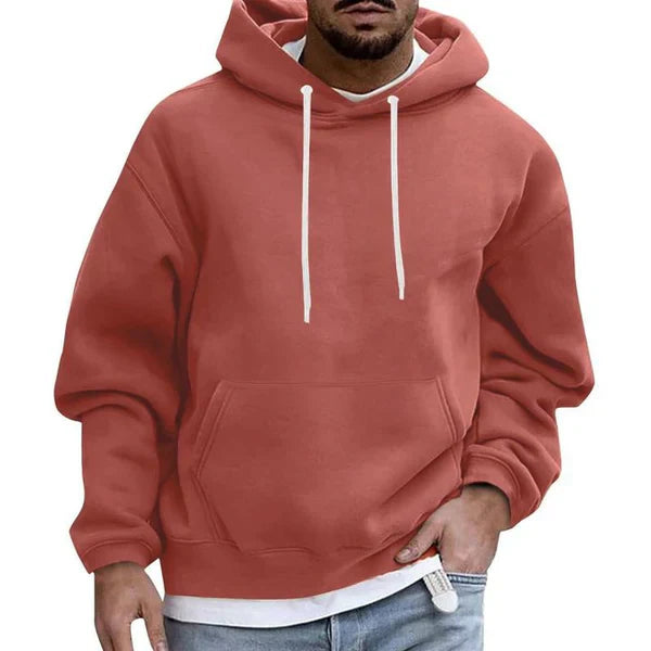 Heren Hoodie Capuchon Zakken Comfortabele Fit