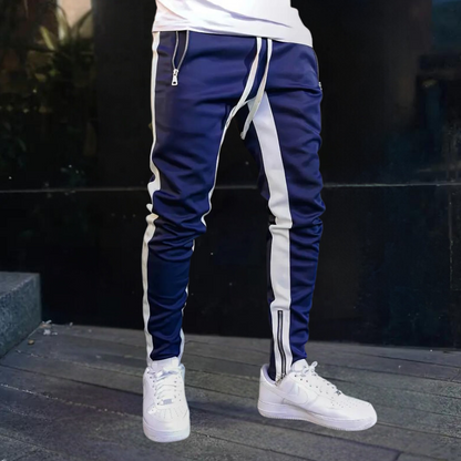 Heren Joggingbroek Elastisch Comfortabel met Zijslit