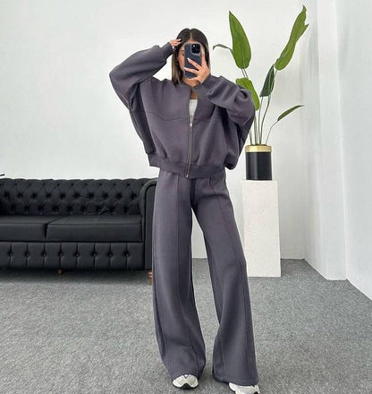 Dames Joggingpak Comfy Luxe Tweedelig Zacht