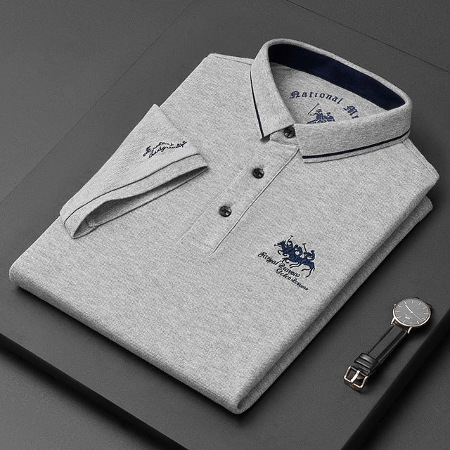 Mannen Polo Shirt Klassiek Strijkatoen Kwaliteit - StudioMarella