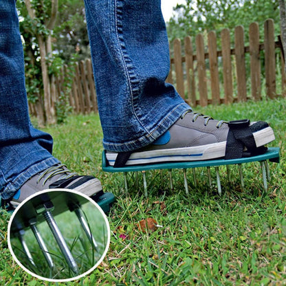 Gazon Beluchter Schoenen Met IJzeren Spikes Verstelbaar 30cm