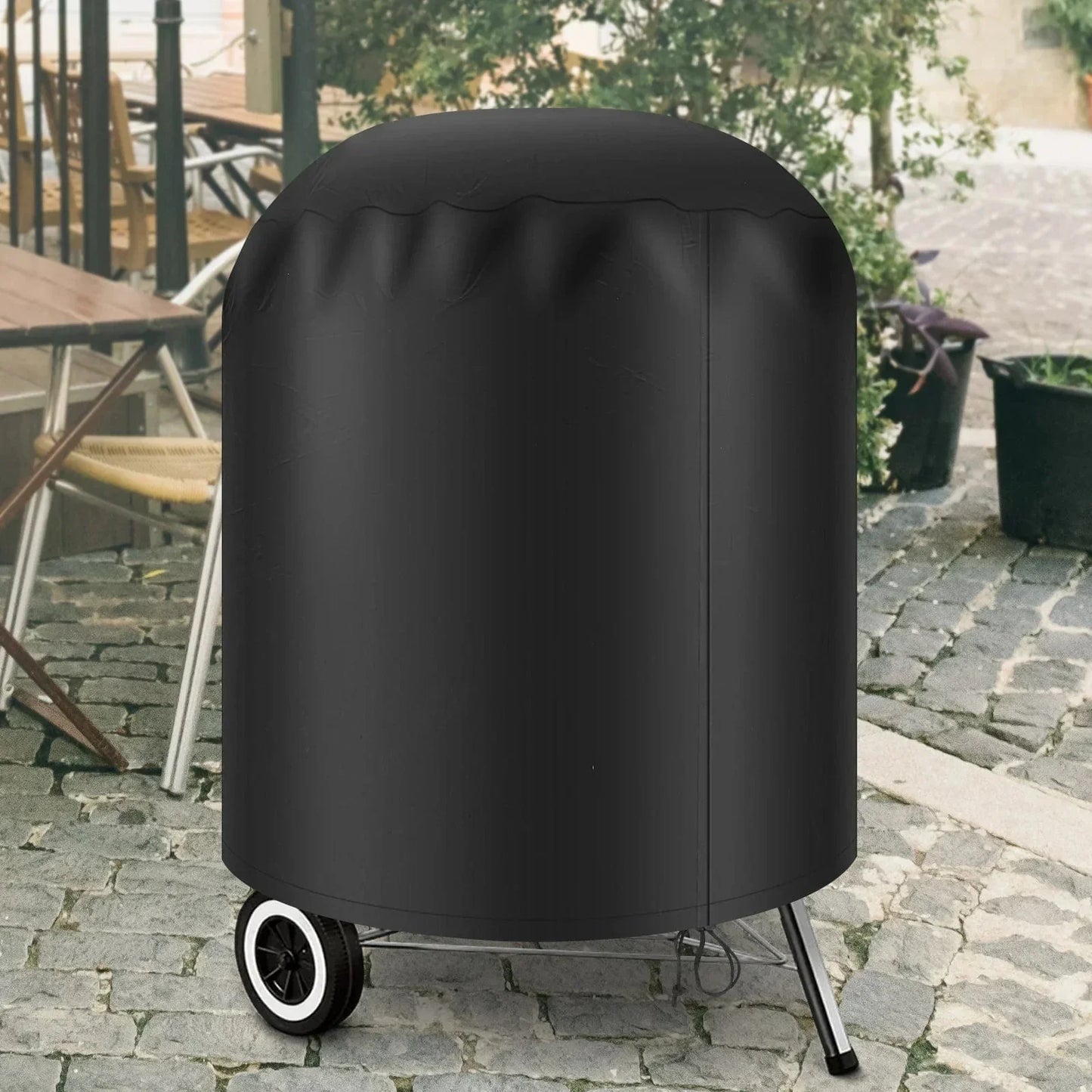 BBQ Hoes Waterdicht UV Bestendig Oxford Zwart Universeel
