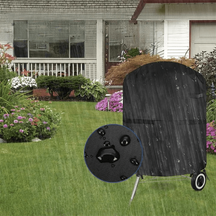 BBQ Hoes Waterdicht UV Bestendig Oxford Zwart Universeel