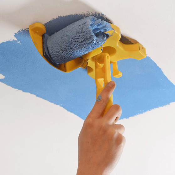 Verfroller met Reservoirs voor Hoeken en Randen – Incl. 3 Extra Rollers