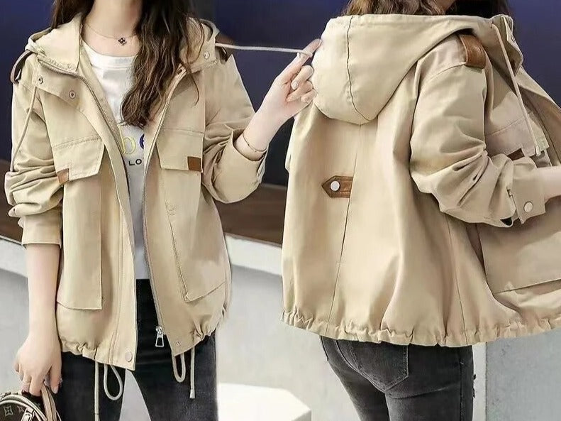 Lange Jas met Capuchon Jasmijn Look - StudioMarella