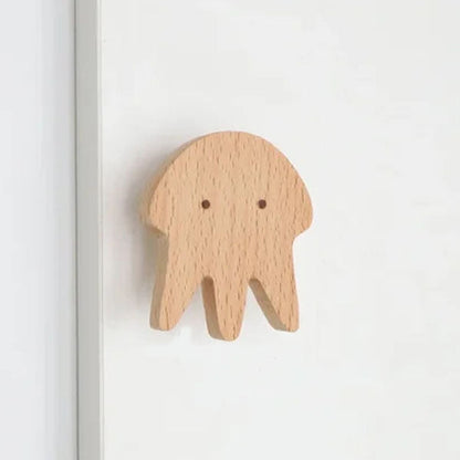 Wandhaken Hout Dieren Zelfklevend Kinderkamer Kapstokhaak Scandinavisch Design Kapstokhaakjes Muur Decoratie