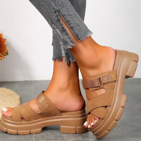 Orthopedische Sleehak Sandalen voor Vrouwen comfortabel - StudioMarella