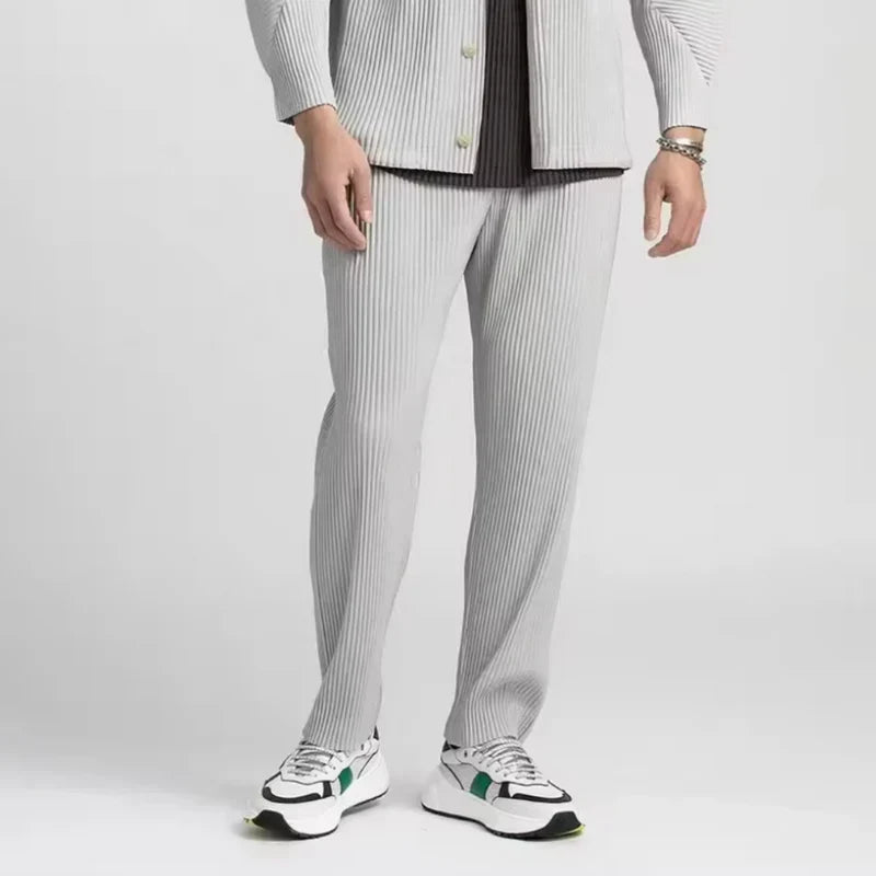 Mannen Pantalon Geribbeld Katoen Comfortabel - StudioMarella