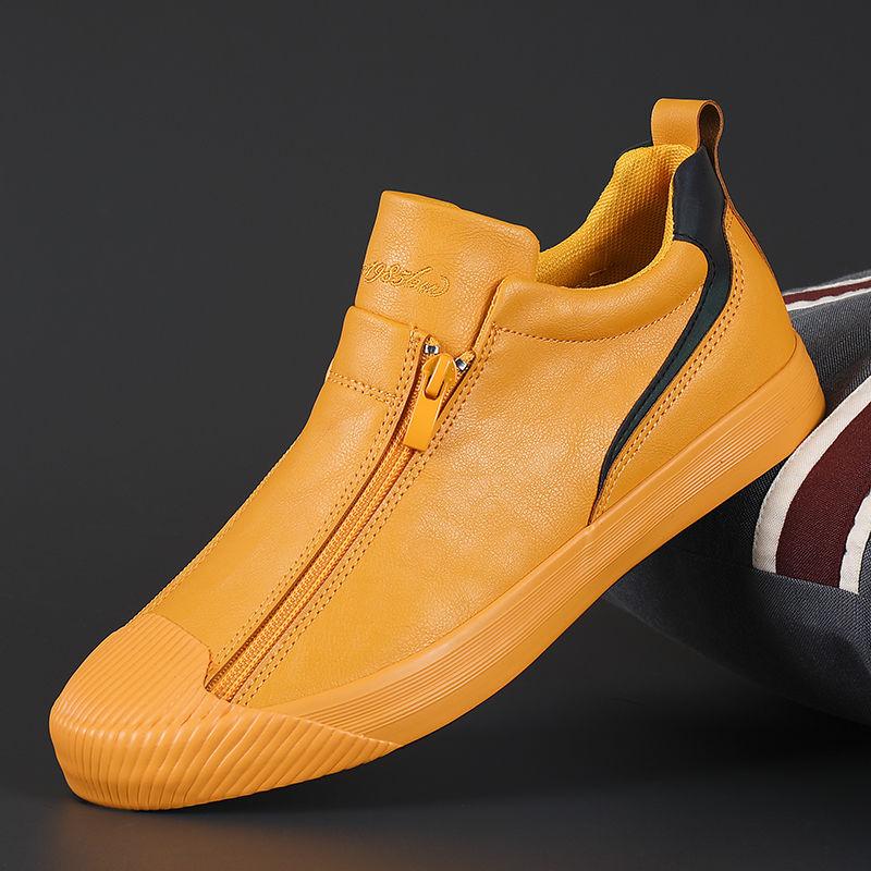 Leren Heren Schoenen Elegante Comfortabele Zool