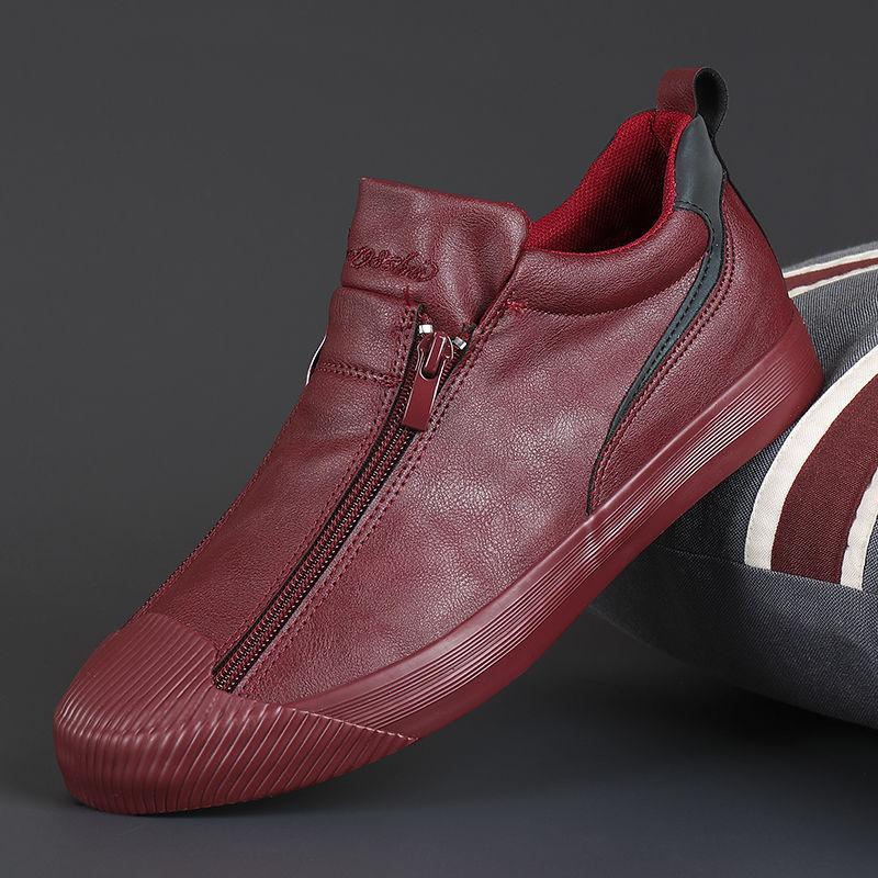 Leren Heren Schoenen Elegante Comfortabele Zool