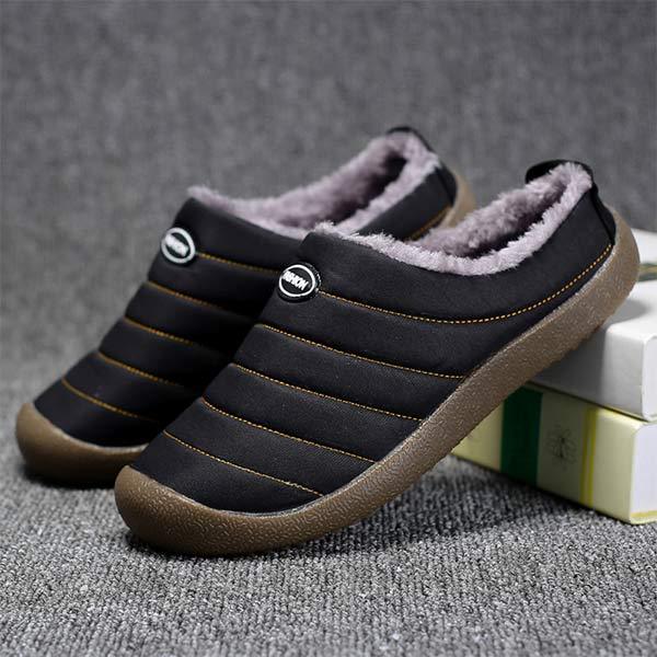 Mannen Pantoffels Warm Foderaad