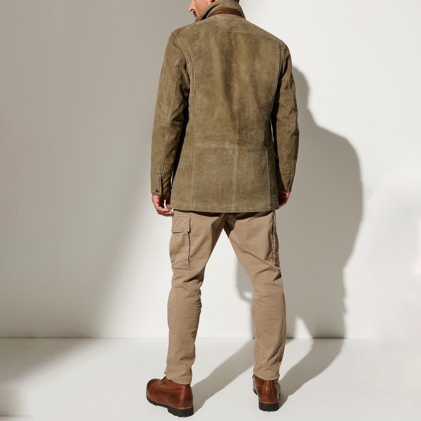 Lederen Jack Heren Vintage Look Herfst Collectie