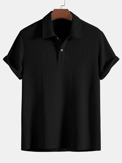 Mannen Katoen Polo Shirt Casual Zomer