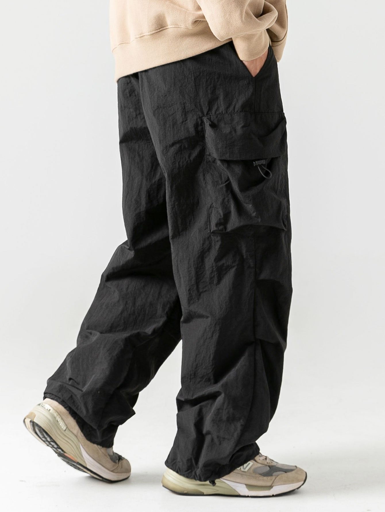 Waterdichte Outdoor Broek voor Mannen met Cargo Zakken