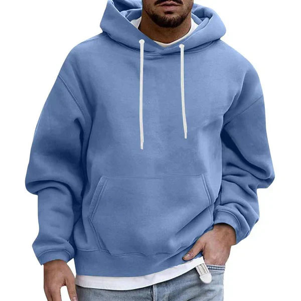 Heren Hoodie Capuchon Zakken Comfortabele Fit