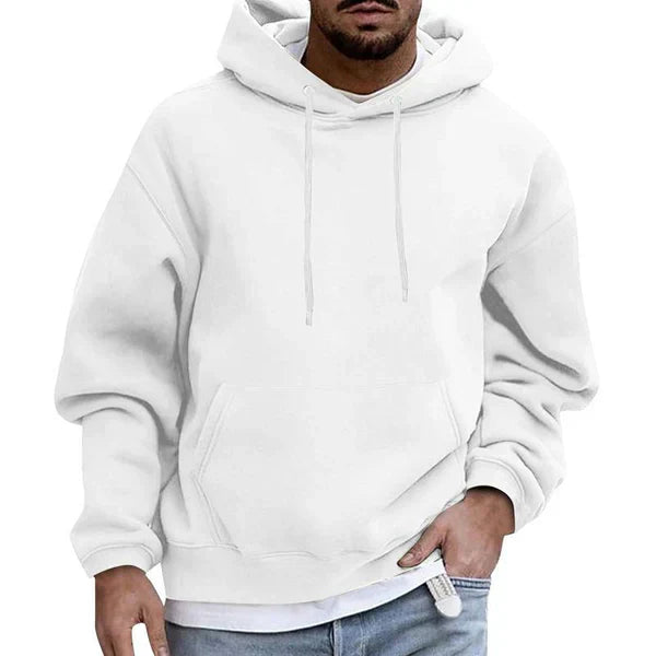 Heren Hoodie Comfortabel met Capuchon en Zakken