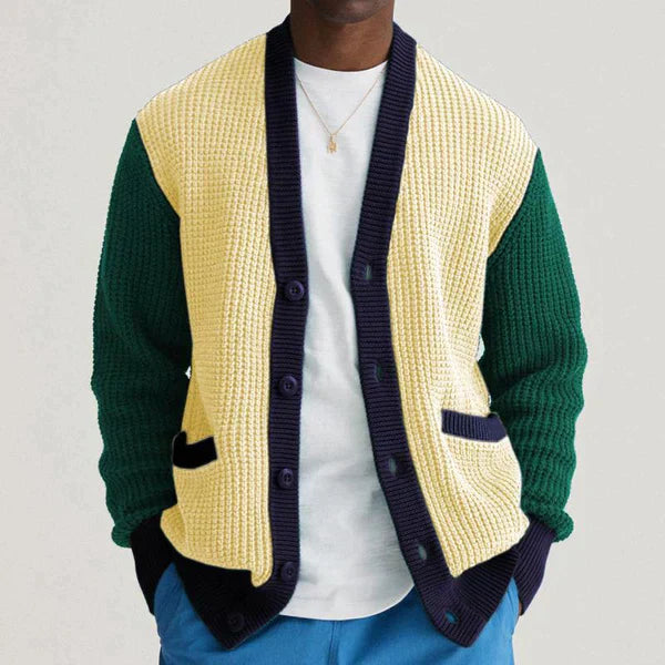Leren Vest Mannen Casual Klassiek Design - StudioMarella