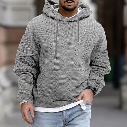 Romeo Fleece Trui met Capuchon en Lange Mouwen