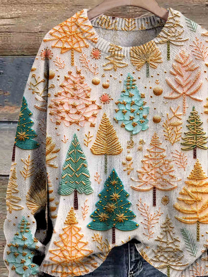 Kersttrui voor Vrouw met Feestelijke Motieven