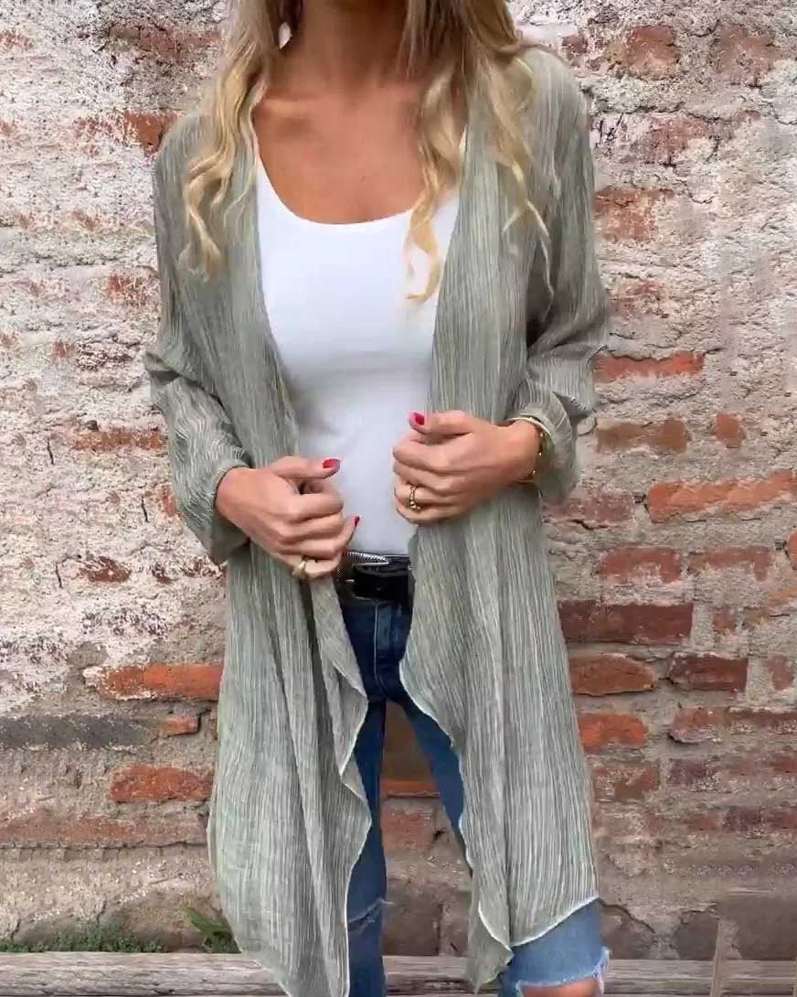 Luxe Katoen Cardigan Lange Mouwen Zacht Comfortabel - StudioMarella
