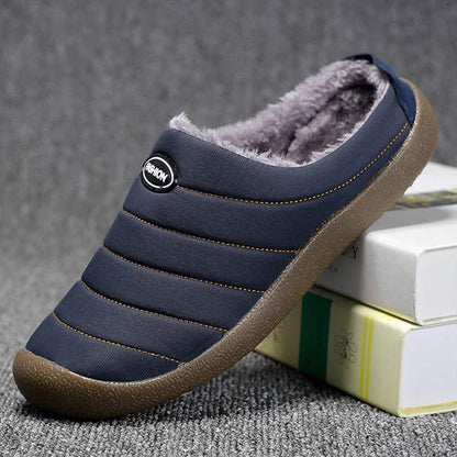 Mannen Pantoffels Warm Foderaad