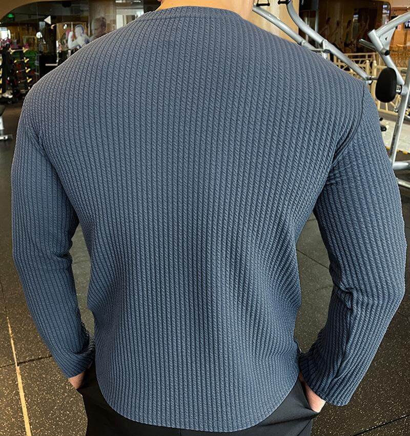 Heren Trui Gebreid Ronde Hals Casual Stijl