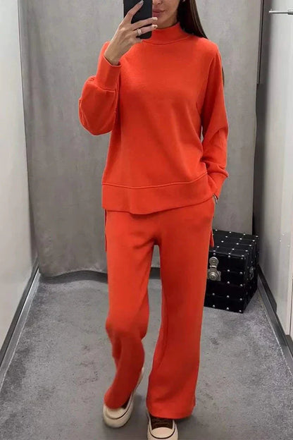 Tweedelig Sweaterpak Zacht en Comfortabel voor Vrouwen