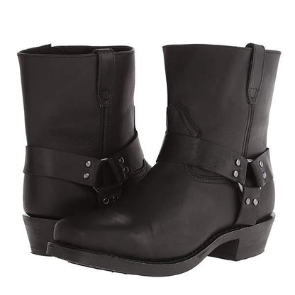 Heren Cowboylaarzen Western Stijl Vierkante Neus met Rits