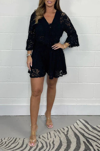 Vrouwelijke Zomer Top en Shorts Set
