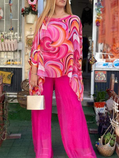 Dames T-shirt Lente Zomer Licht Chiffon