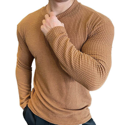 Heren Trui Gebreid Ronde Hals Casual Stijl